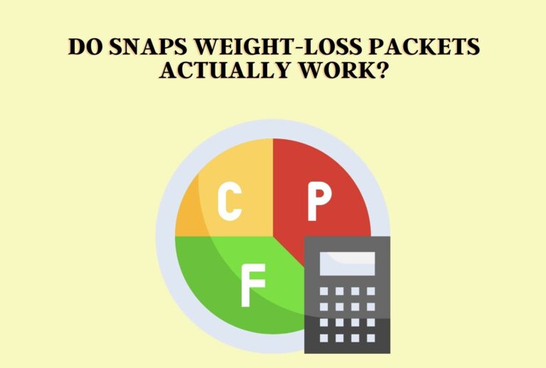 Do Snaps Weight-Loss Packets Actually Work? (All You need to know)